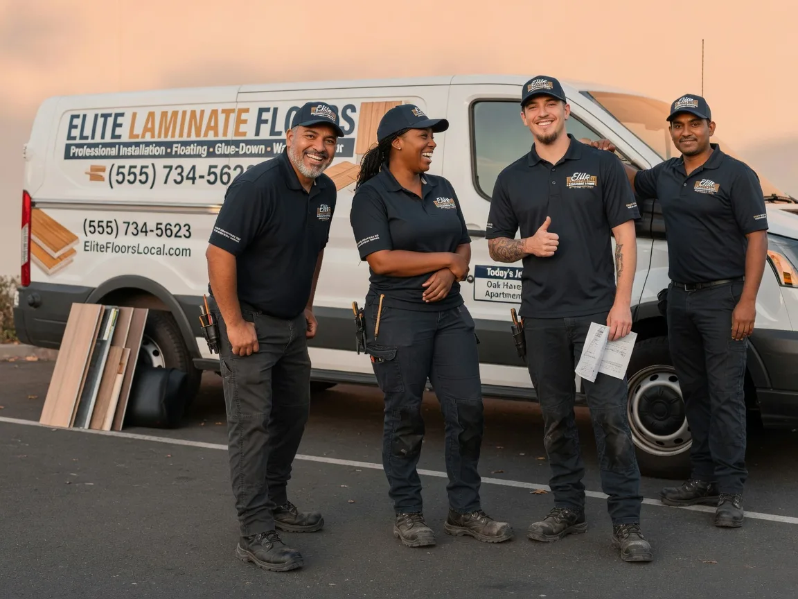Laminate flooring installation company in Pocola, OK